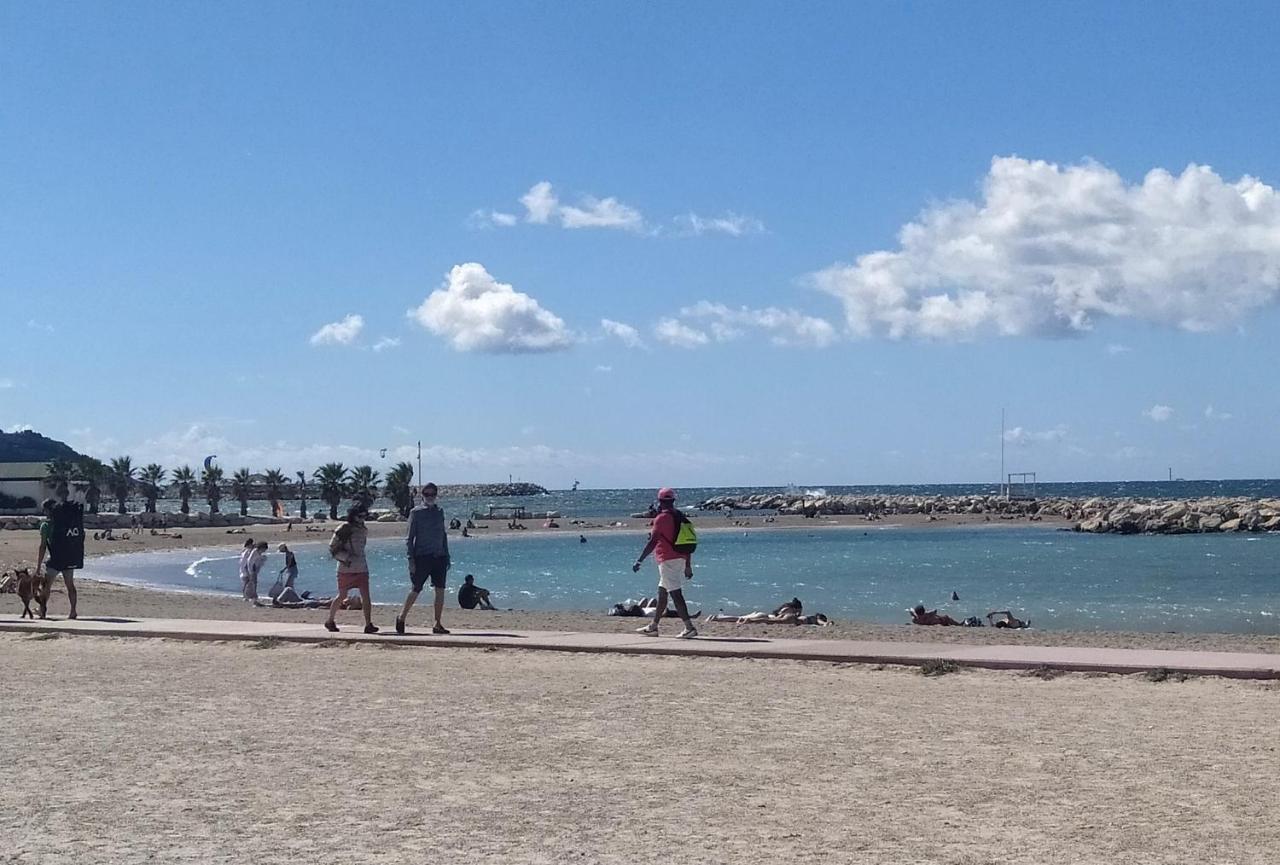Sun Escape, Appart Renove Climatise 3 Pieces 4-6 Pers, 350M De La Plage Marselha Exterior foto